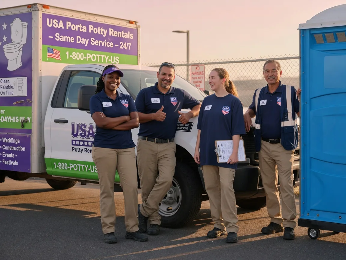 Porta Potty Rental company in Zanesfield, OH